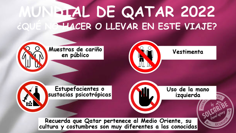 ¿Que no se puede llevar a Qatar