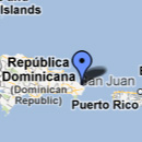 Mapa de ubicación de Republica Dominicana
