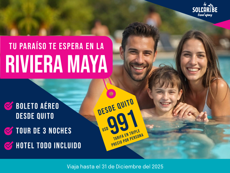 Tu paraíso te espera en la Riviera Maya