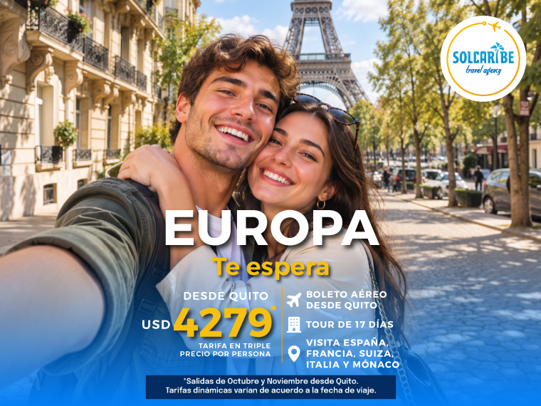 Viaja a Europa