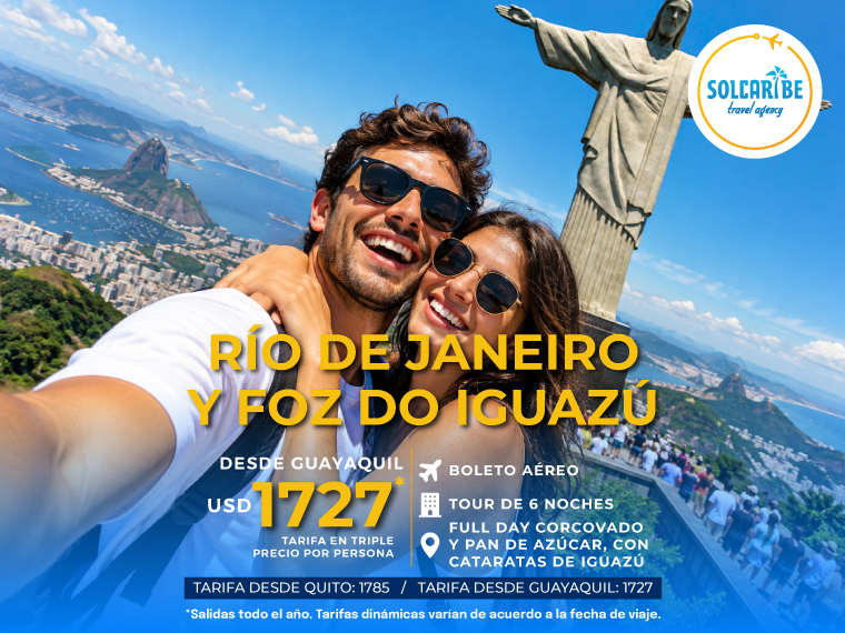 Río de Janeiro y Foz do Iguazú