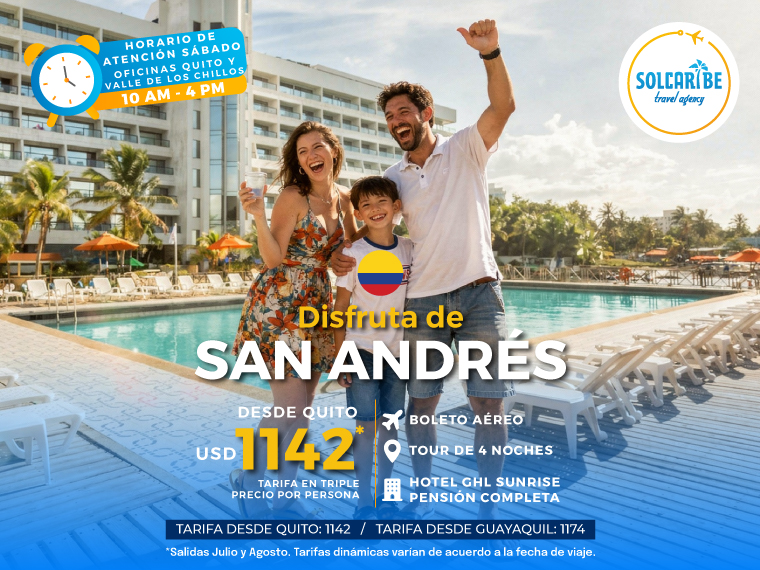 Viaja a San Andrés